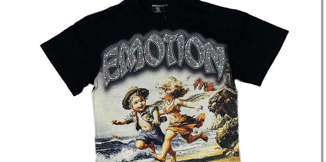 Mixed Emotion Black Seaside Tee