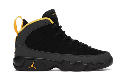 Jordan 9 Dark Charcoal UN Gold GS