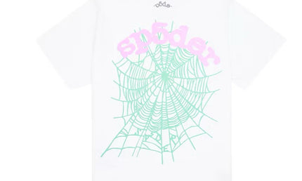 Sp5der OG Web Tee White