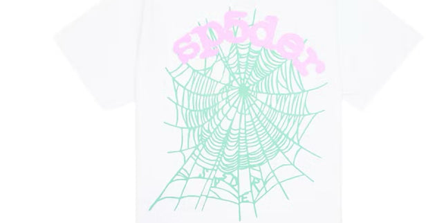 Sp5der OG Web Tee White