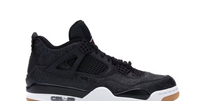 Jordan 4 Laser Black Gum