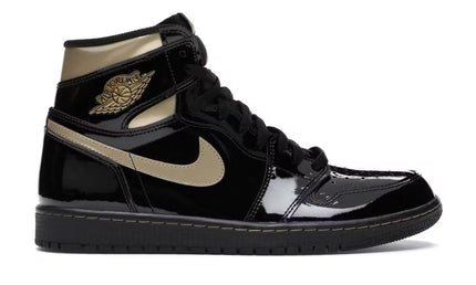 Jordan 1 High Black Metallic Gold