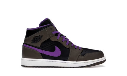 Jordan 1 Mid Purple Mocha