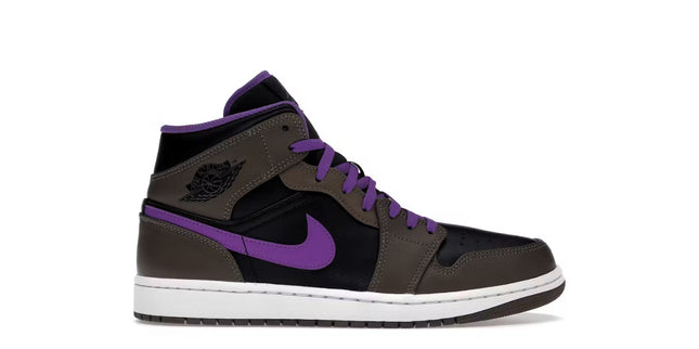 Jordan 1 Mid Purple Mocha