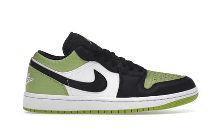 Jordan 1 low Snakeskin Green W