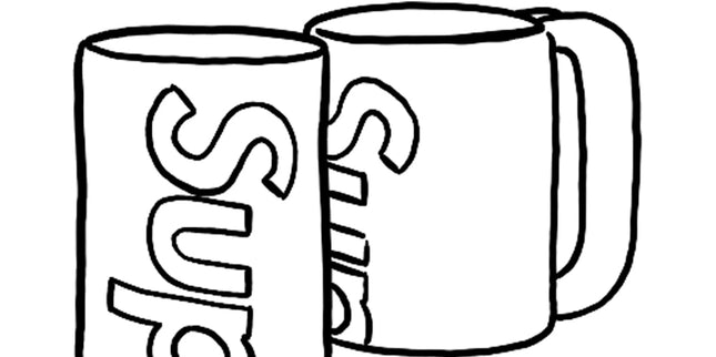 Supreme Heller Mugs set of 2