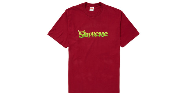 Supreme Tee Shrek Red