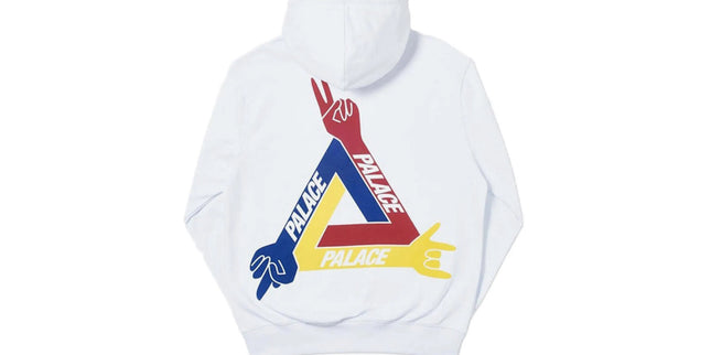 Palace JCDC Hood White