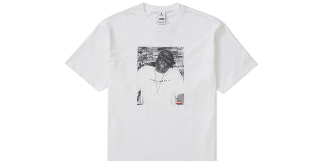 Supeme T-Shirt Jordan Beggi White