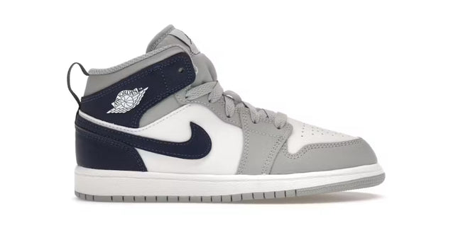 Jordan 1 Mid Wolf Grey Midnight PS