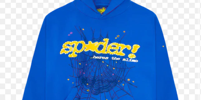Sp5der Hoodie Blue