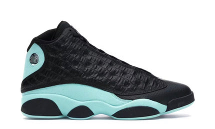 Jordan 13 Black Island Green
