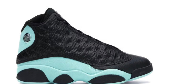 Jordan 13 Black Island Green