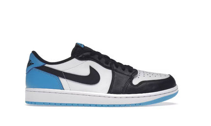 Jordan 1 Low Black Dark Powder Blue