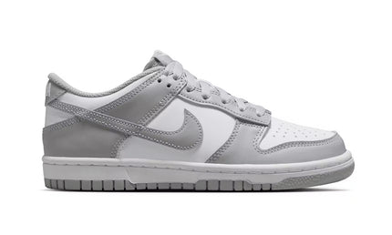 Nike Dunk Low White Light Smoke Grey GS