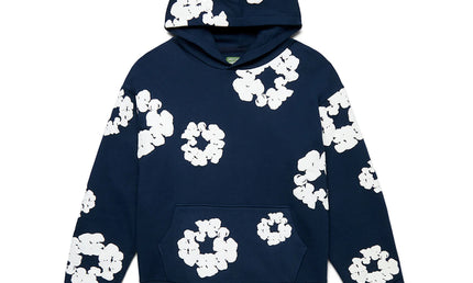 Denim tears the cotton wreath sweatshirt navy