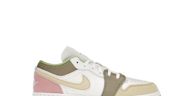 Jordan 1 Low Pastel Grind Vivid Green GS