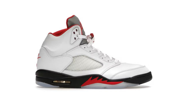 Jordan 5 Fire Red Silver