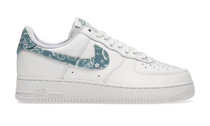 Nike Air Force 1 Low White Worn Blue Paisley