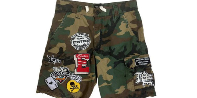 Mixed Emotion Ace Camo Shorts