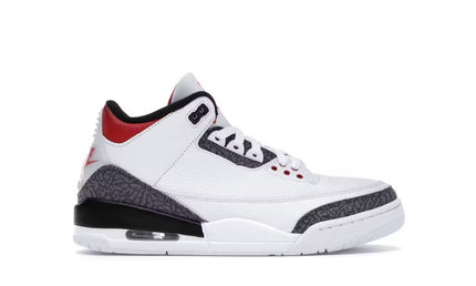 Jordan 3 Fire Red Denim