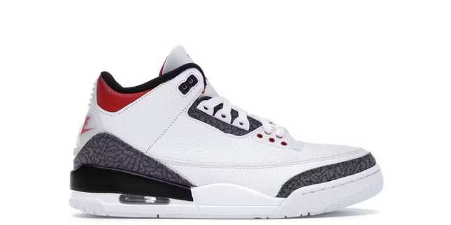 Jordan 3 Fire Red Denim