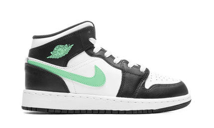 Jordan 1 Mid Green Glow GS