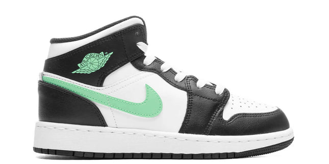 Jordan 1 Mid Green Glow GS
