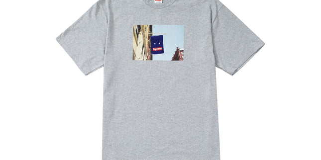 Supreme Tee Banner White