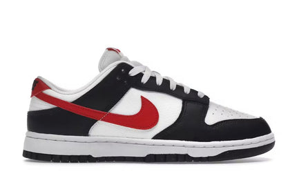 Nike Dunk Low Red Swoosh Panda