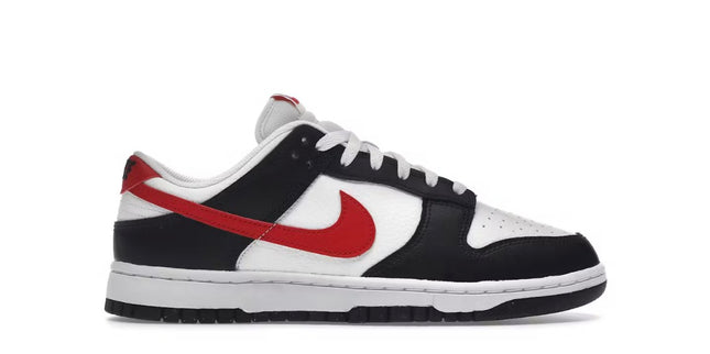 Nike Dunk Low Red Swoosh Panda