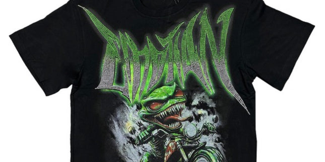 Mixed Emotion Green Motorcycle