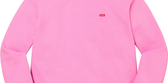 Supreme Crewneck Small Box Logo Pink