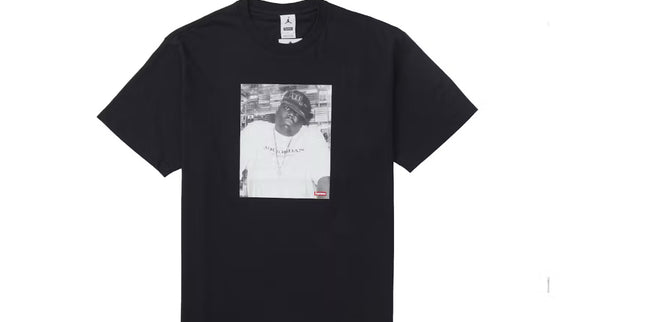 Supreme T-Shirt Jordan Biggie Black