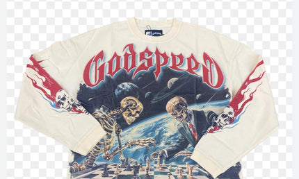 Godspeed Checkmate Bone Long Sleeve