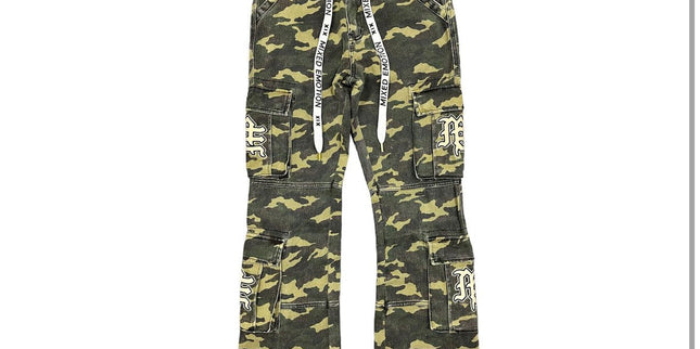 Mixed Emotion ME Camo Cargo Pants