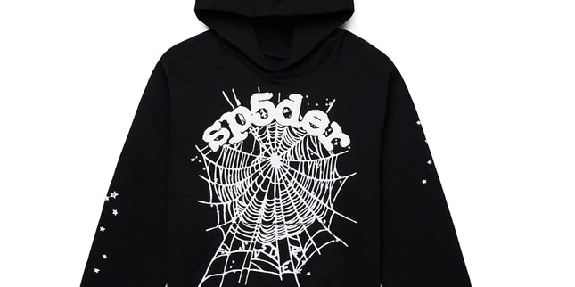 Sp5der Web Hoodie Black