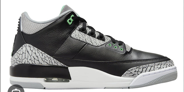 Jordan 3 Green Glow