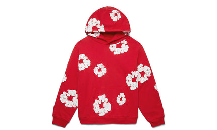 Denim Tears Hoodie Red/White