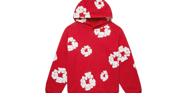 Denim Tears Hoodie Red/White