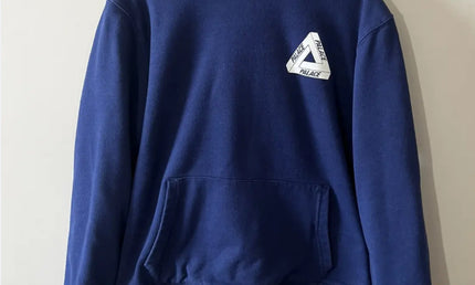 Palace dark blue hoodie