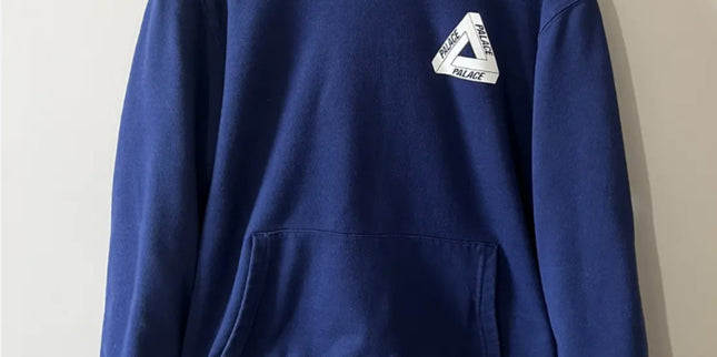 Palace dark blue hoodie