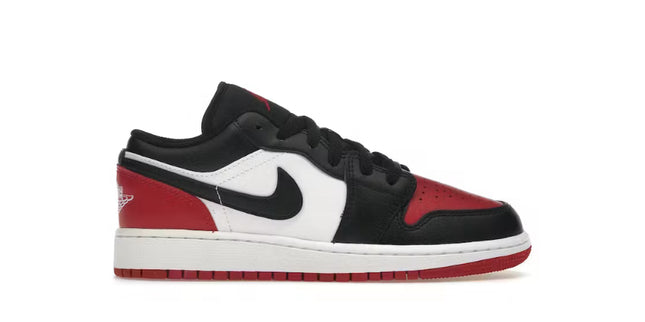 Jordan 1 Low Bred Toe GS