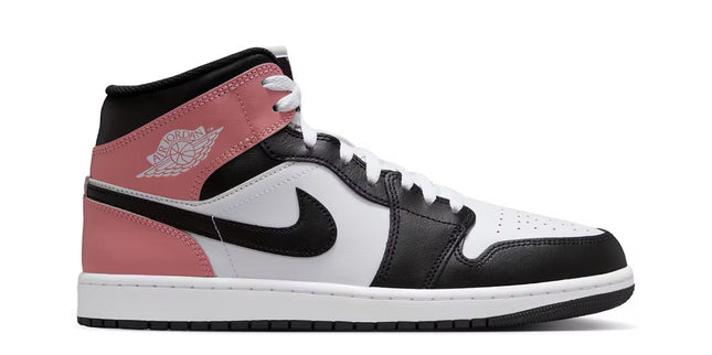 Jordan 1 Mid Rust Pink Black