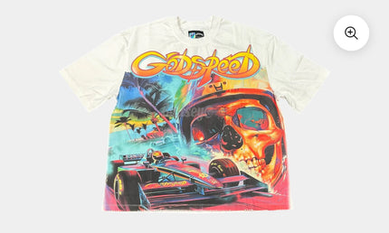 Godspeed F1 Dreams White Tee
