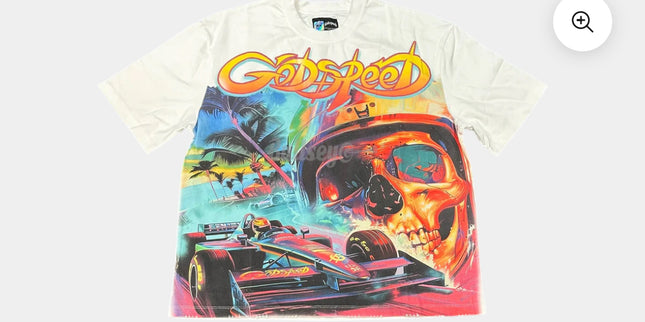 Godspeed F1 Dreams White Tee