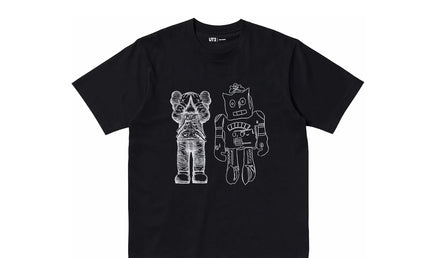Kaws Uniqlo Black White