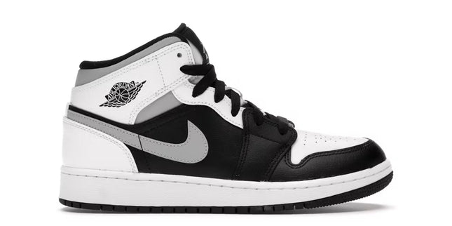 Jordan 1 Mid White Shadow GS