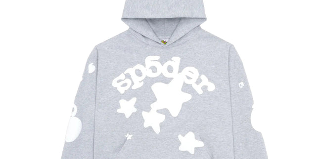 Sp5der Beluga Hoodie Grey
