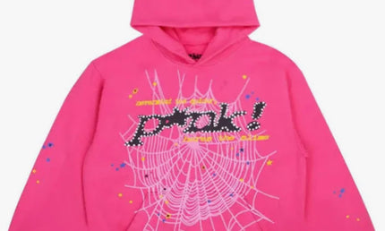 Sp5der Hoodie Pink